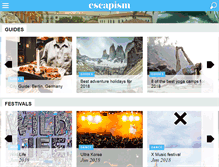 Tablet Screenshot of escapismmagazine.com